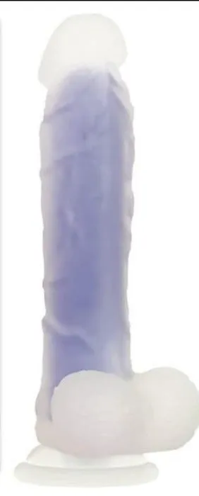 Evolved ''Luminous'' 8 Inch Dildo -Purple