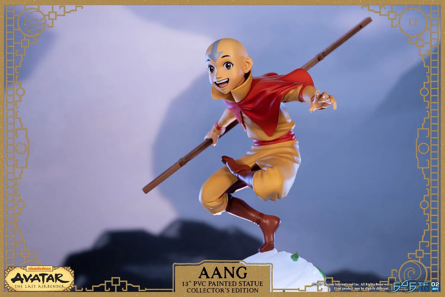 First 4 Figures Avatar The Last Airbender Aang Collector's Edition PVC Statue