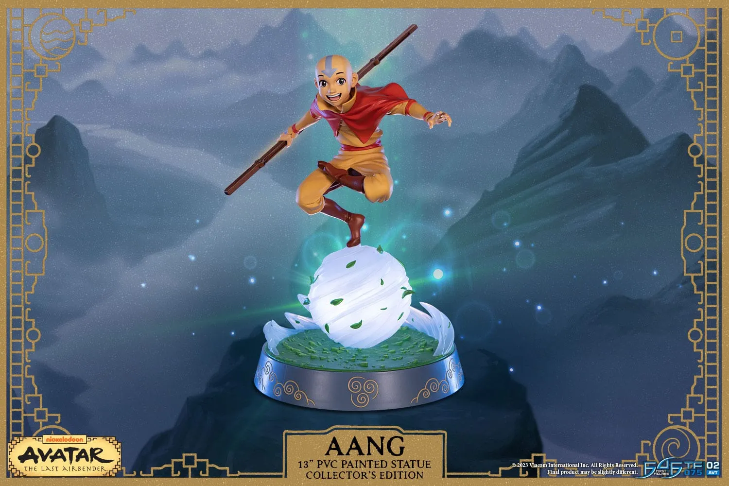 First 4 Figures Avatar The Last Airbender Aang Collector's Edition PVC Statue