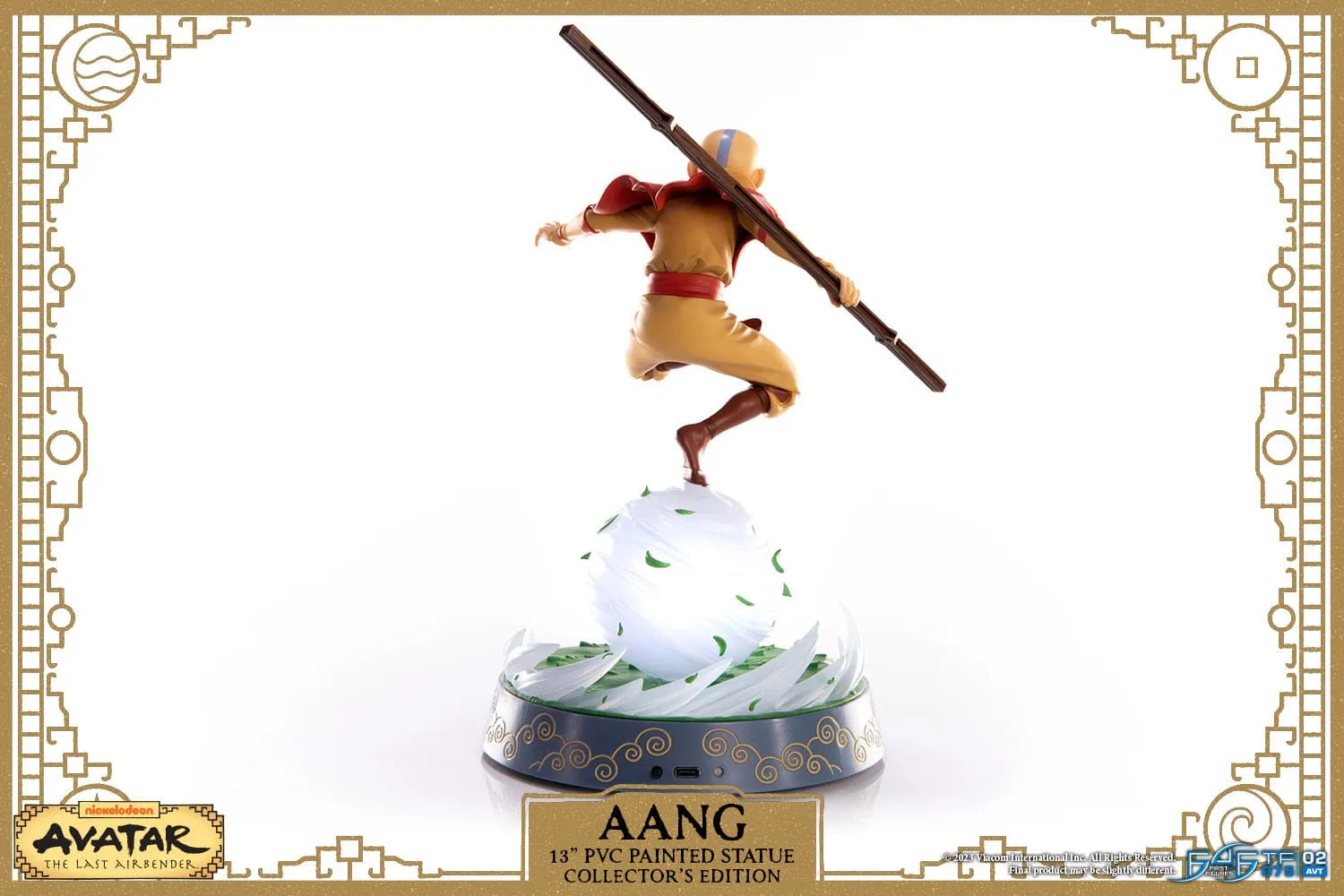 First 4 Figures Avatar The Last Airbender Aang Collector's Edition PVC Statue