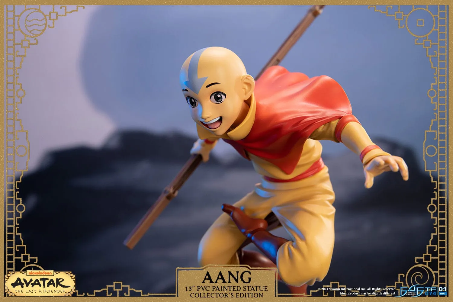 First 4 Figures Avatar The Last Airbender Aang Collector's Edition PVC Statue