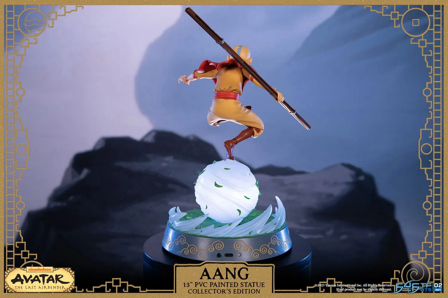 First 4 Figures Avatar The Last Airbender Aang Collector's Edition PVC Statue