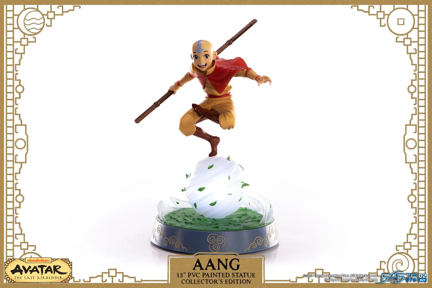 First 4 Figures Avatar The Last Airbender Aang Collector's Edition PVC Statue