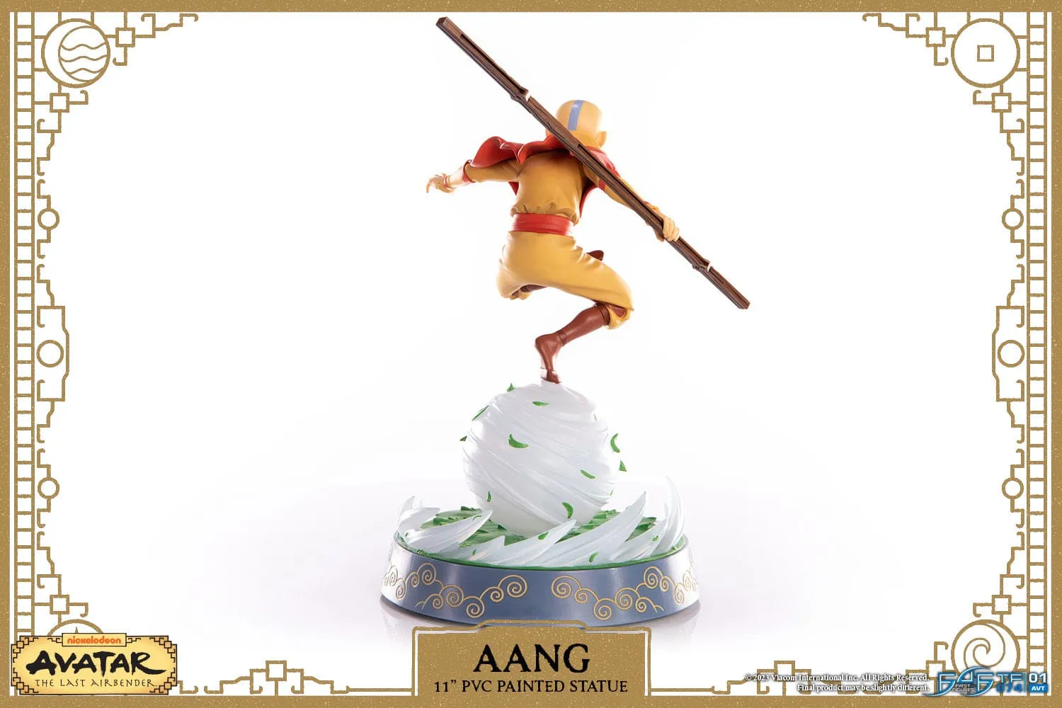 First 4 Figures Avatar The Last Airbender Aang Standard Edition PVC Statue