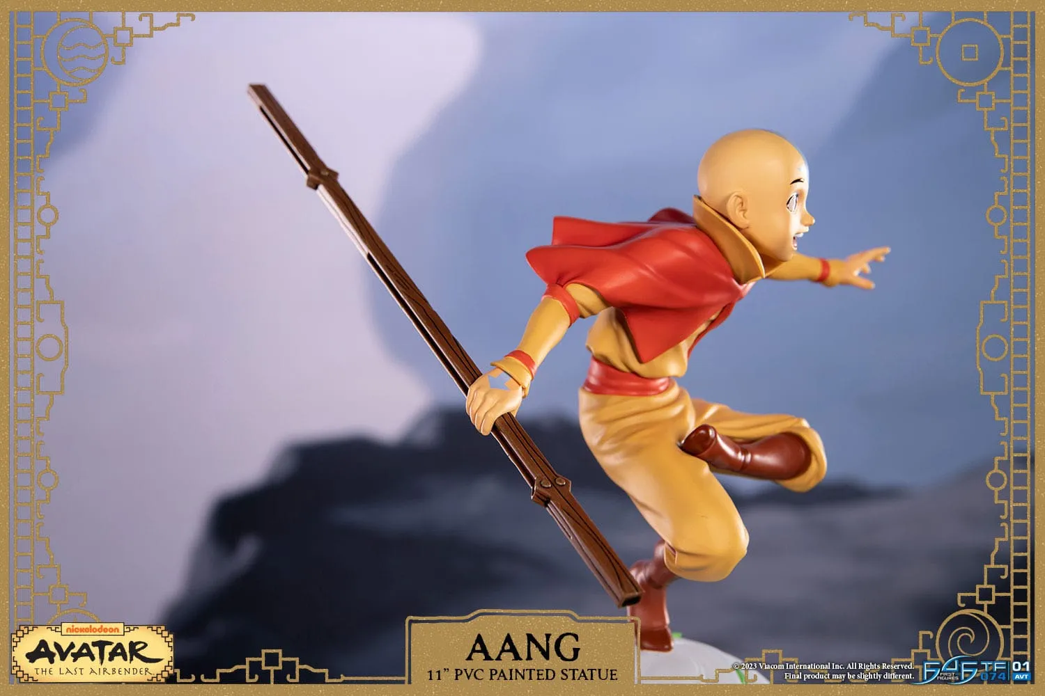 First 4 Figures Avatar The Last Airbender Aang Standard Edition PVC Statue