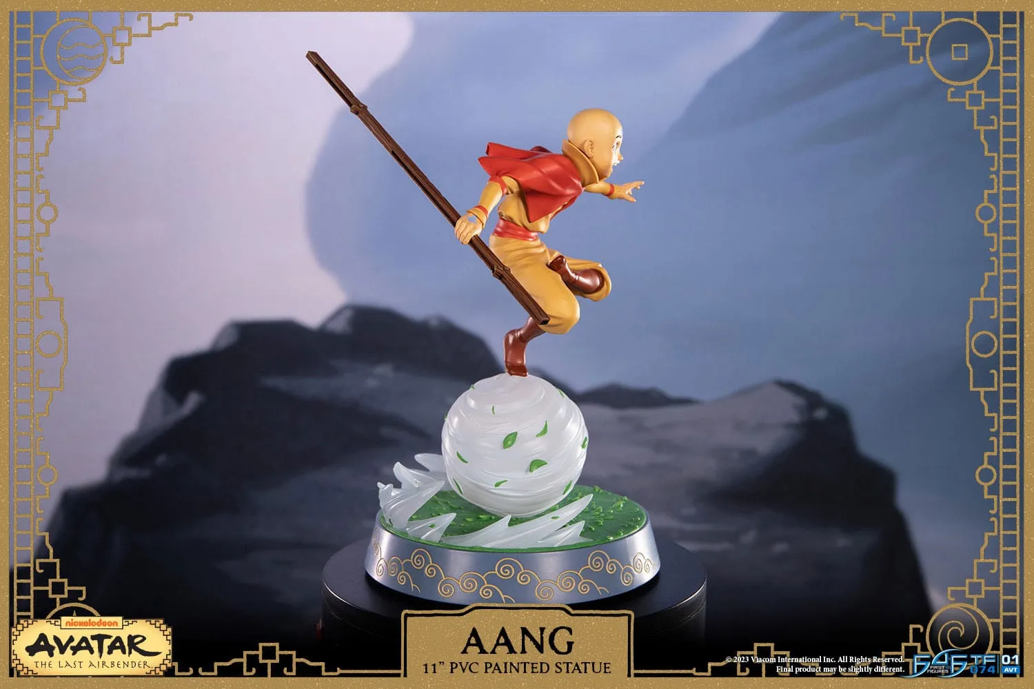 First 4 Figures Avatar The Last Airbender Aang Standard Edition PVC Statue