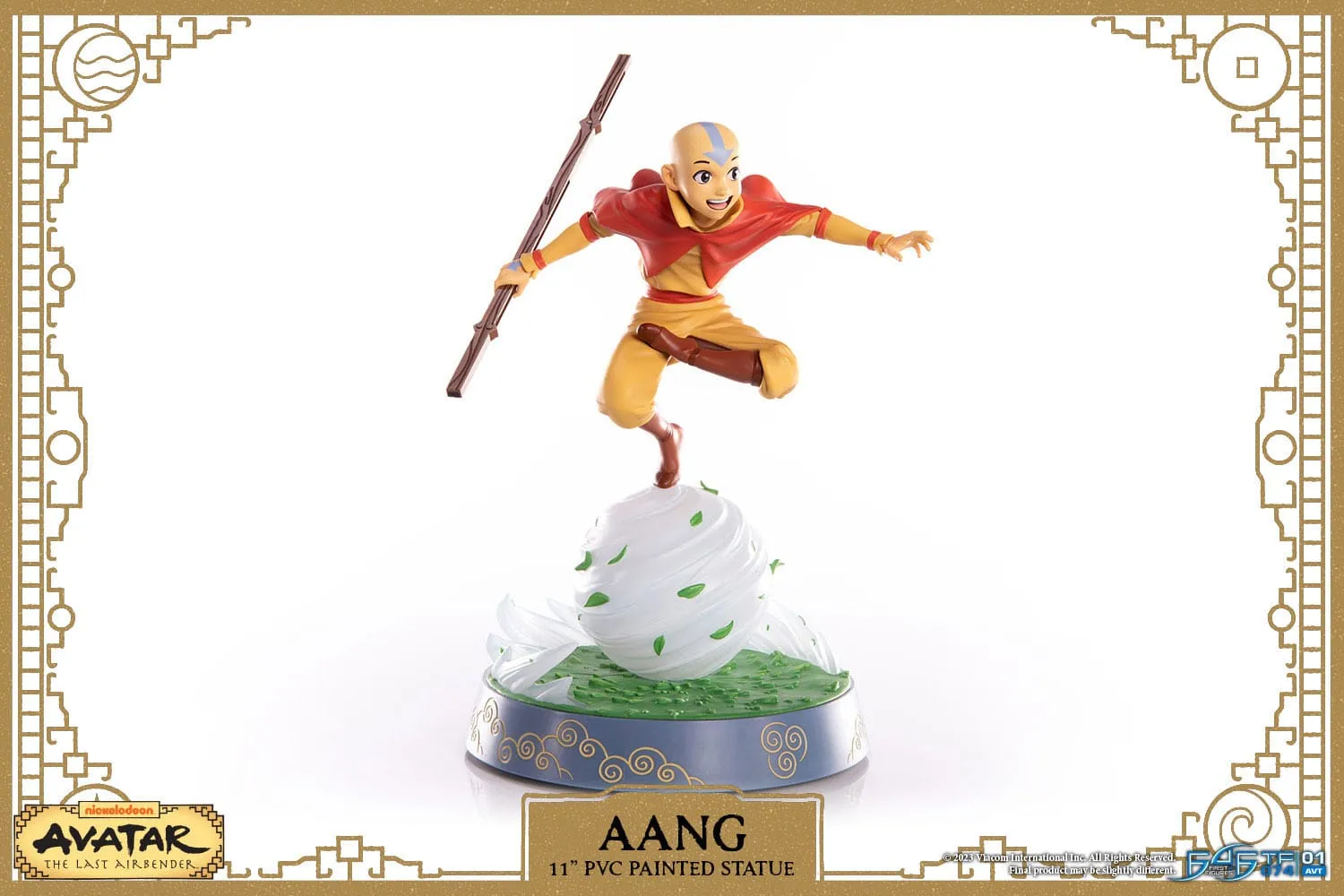 First 4 Figures Avatar The Last Airbender Aang Standard Edition PVC Statue