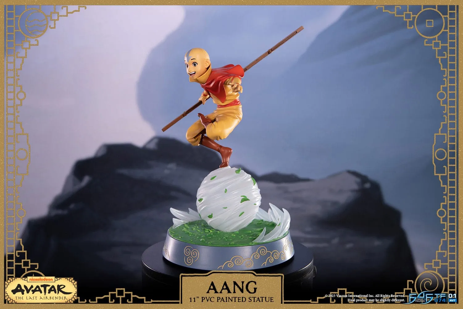 First 4 Figures Avatar The Last Airbender Aang Standard Edition PVC Statue