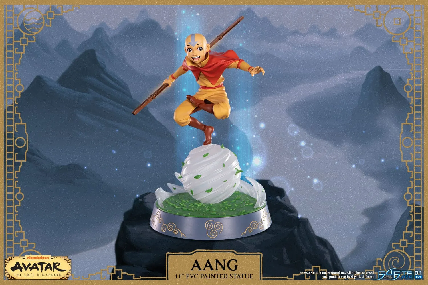 First 4 Figures Avatar The Last Airbender Aang Standard Edition PVC Statue