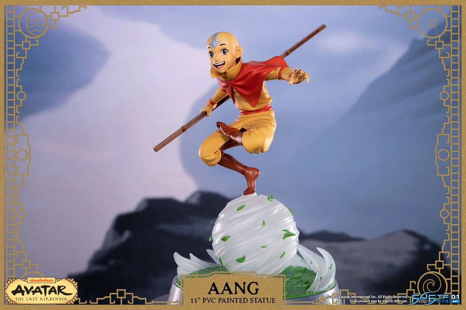 First 4 Figures Avatar The Last Airbender Aang Standard Edition PVC Statue