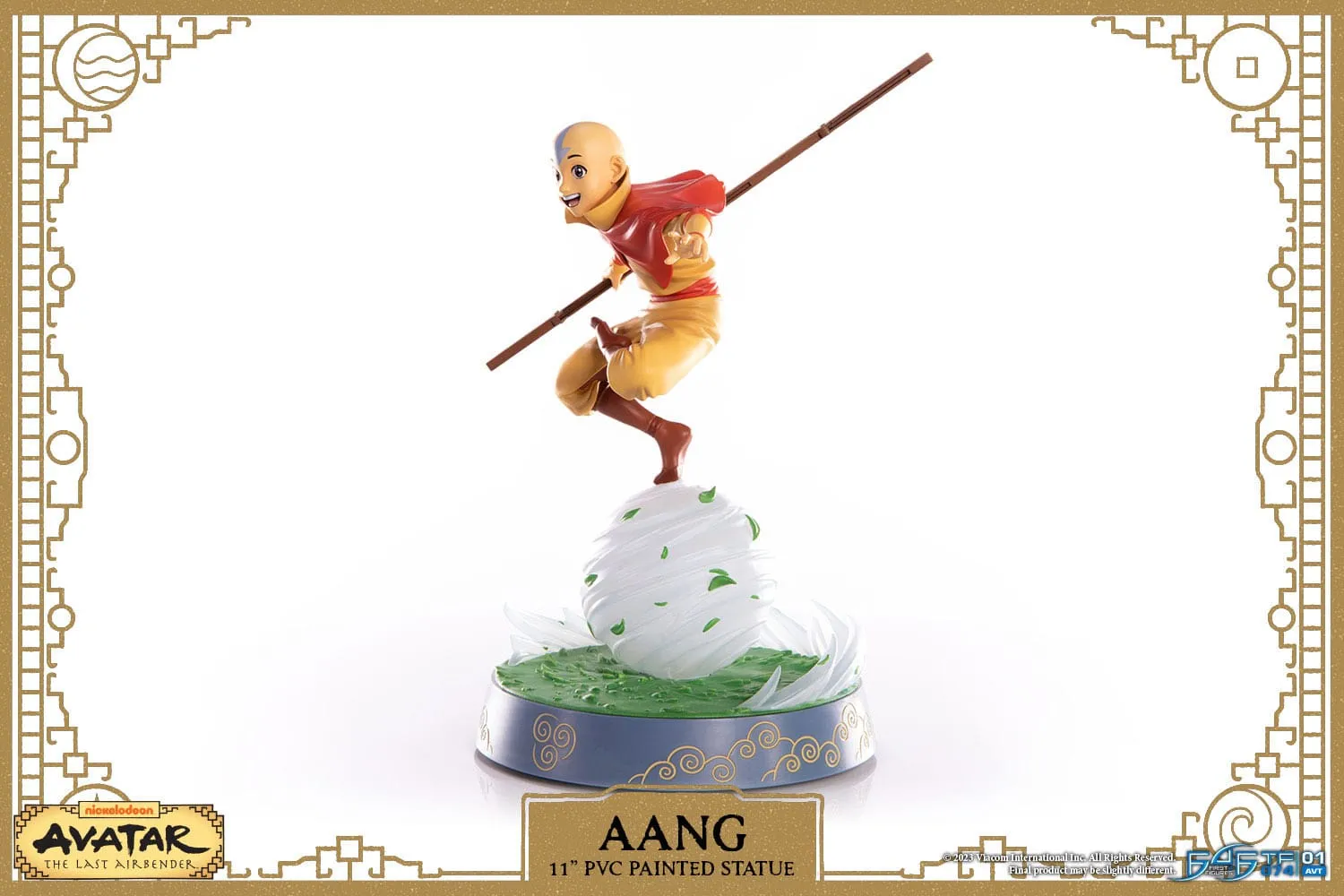 First 4 Figures Avatar The Last Airbender Aang Standard Edition PVC Statue