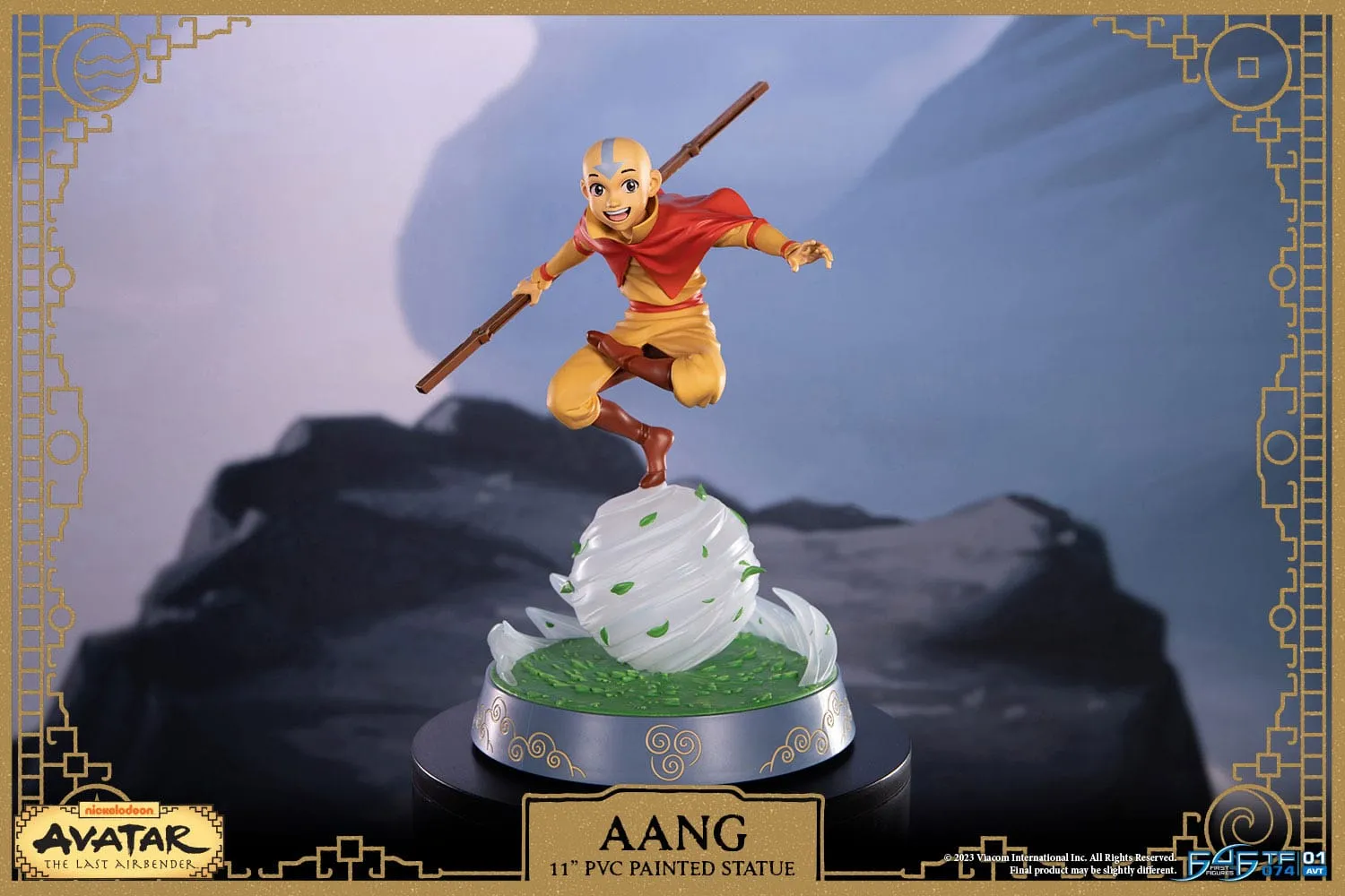 First 4 Figures Avatar The Last Airbender Aang Standard Edition PVC Statue