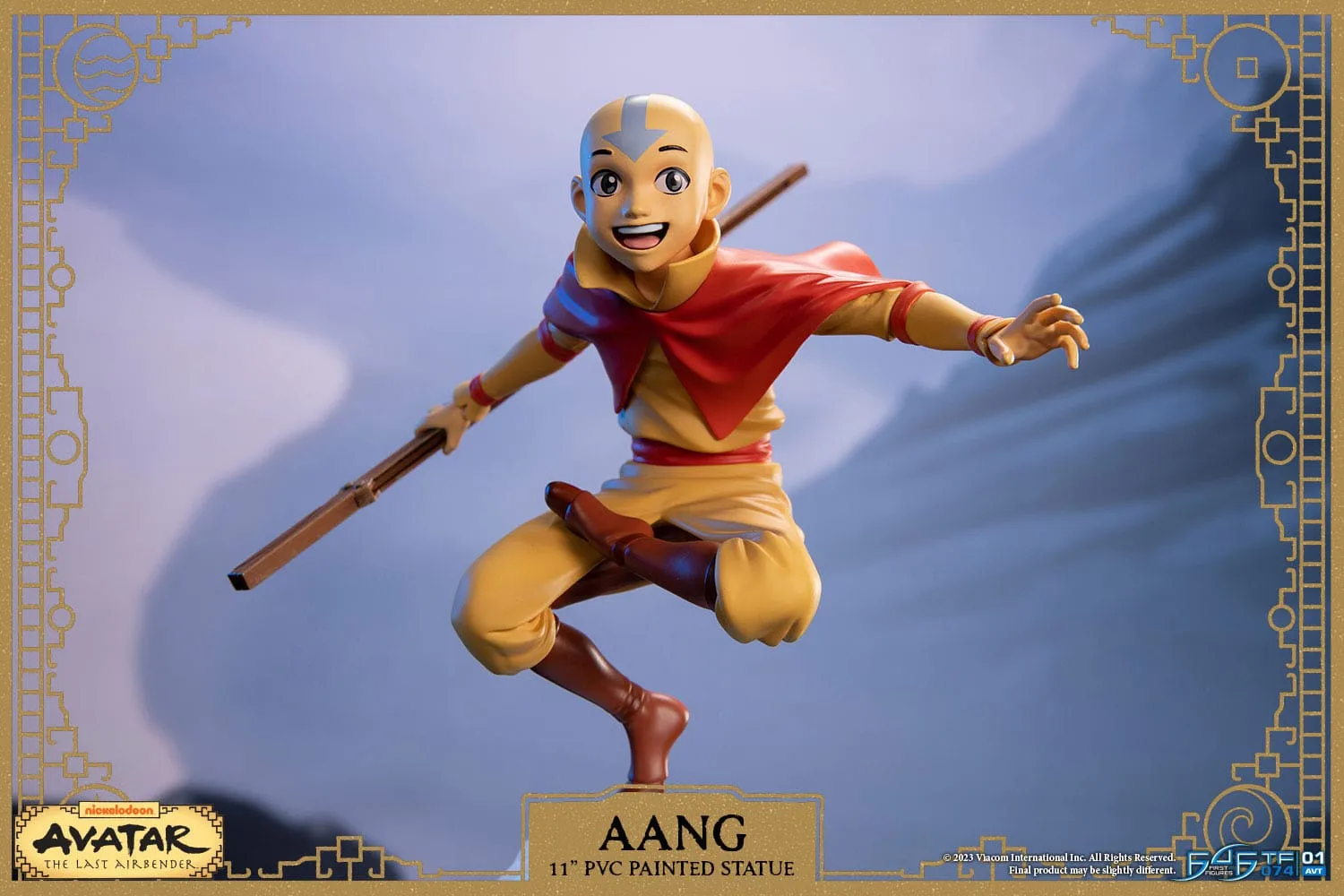 First 4 Figures Avatar The Last Airbender Aang Standard Edition PVC Statue