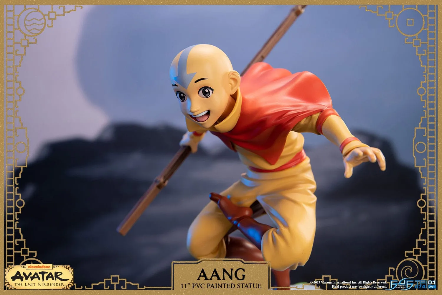 First 4 Figures Avatar The Last Airbender Aang Standard Edition PVC Statue