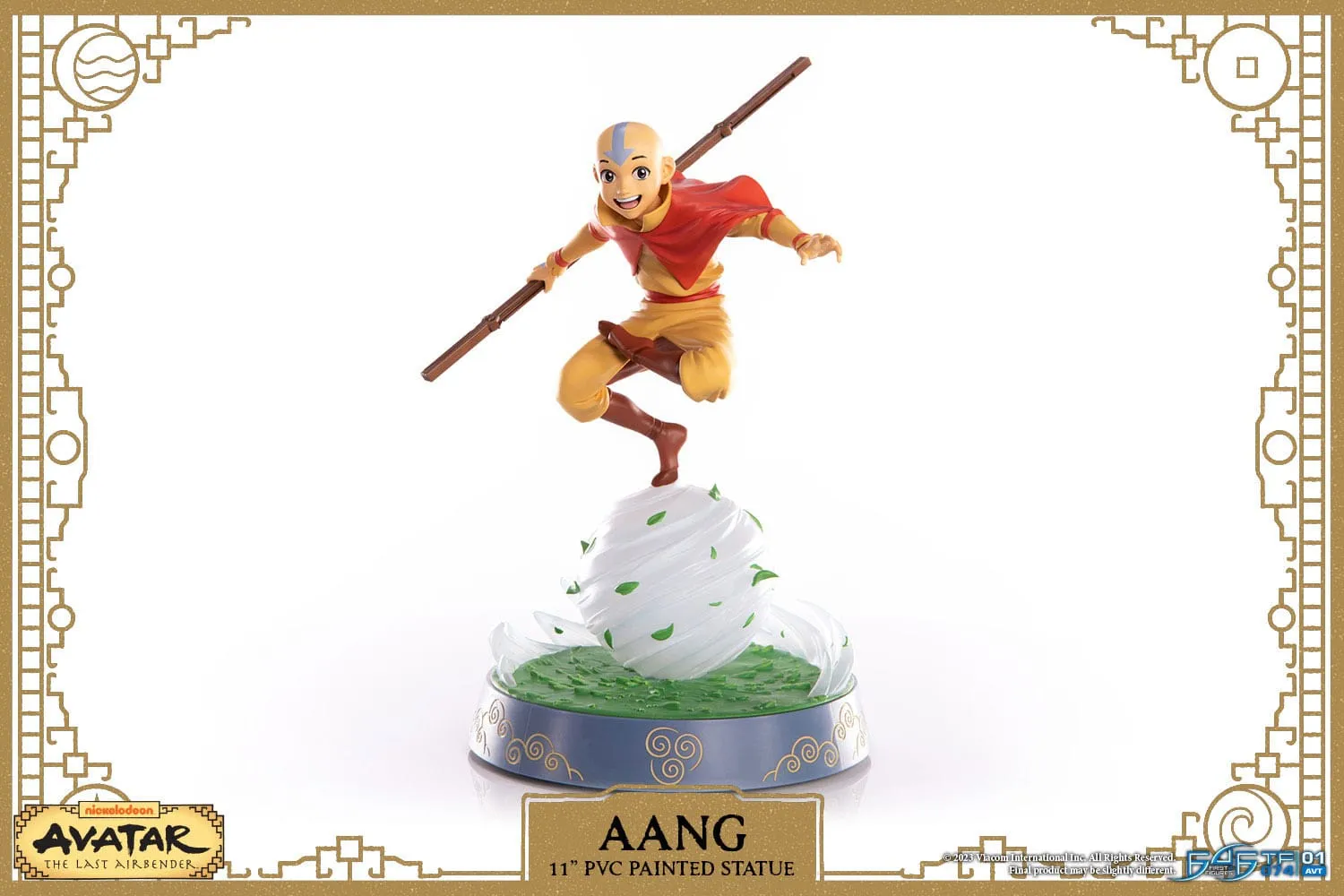 First 4 Figures Avatar The Last Airbender Aang Standard Edition PVC Statue