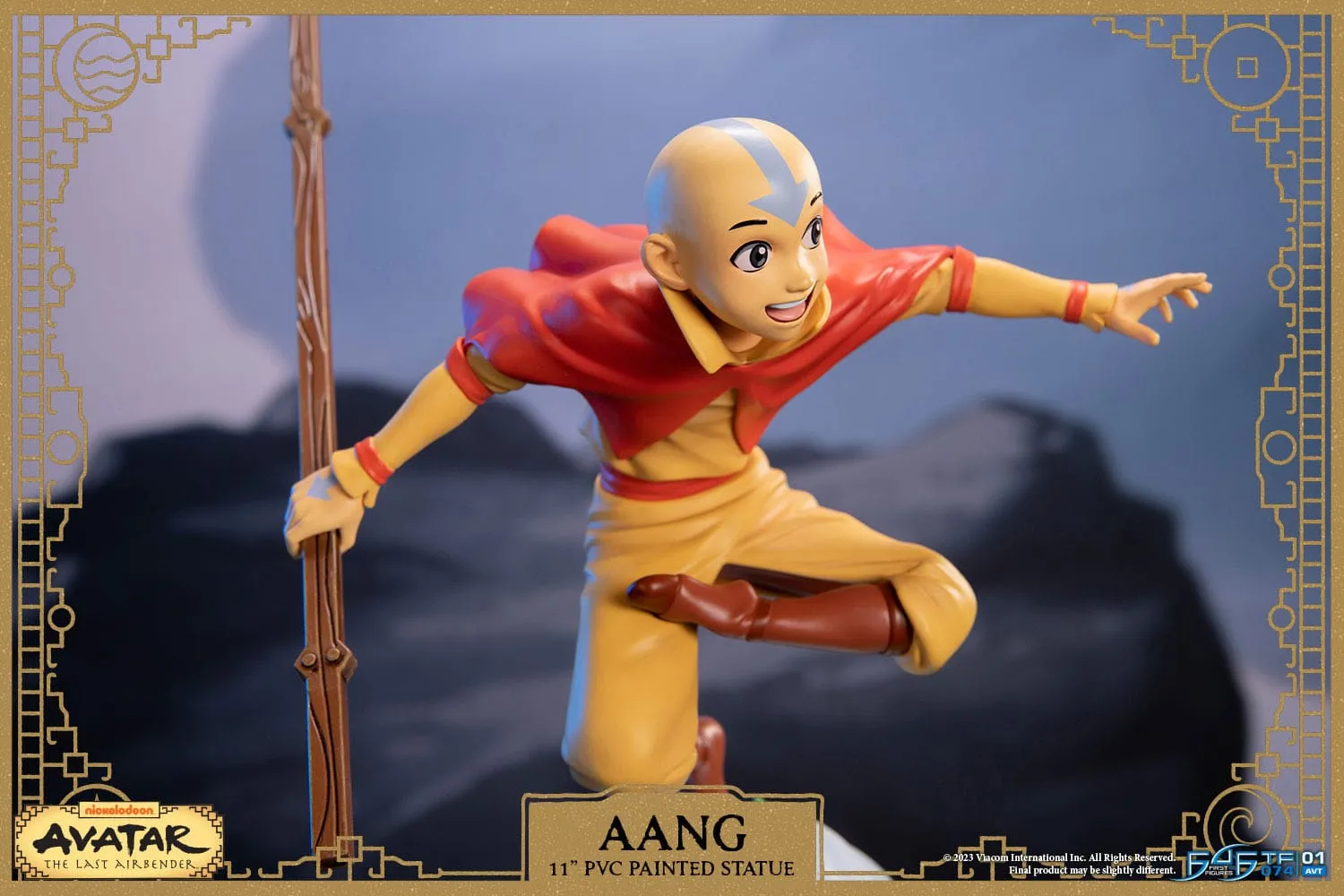 First 4 Figures Avatar The Last Airbender Aang Standard Edition PVC Statue