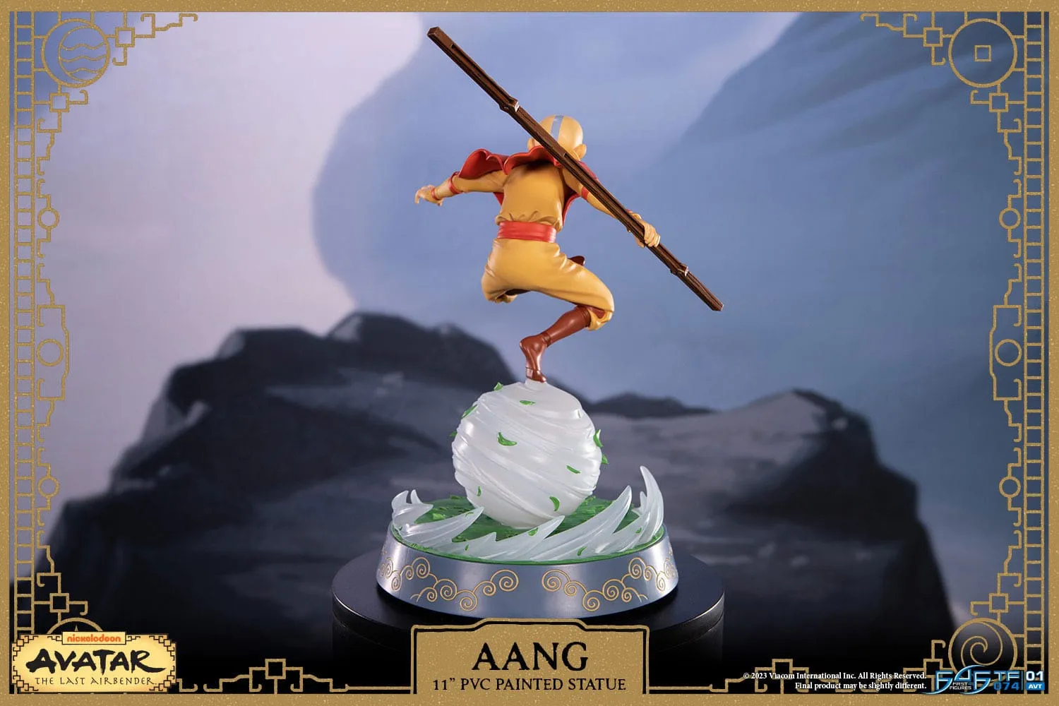 First 4 Figures Avatar The Last Airbender Aang Standard Edition PVC Statue