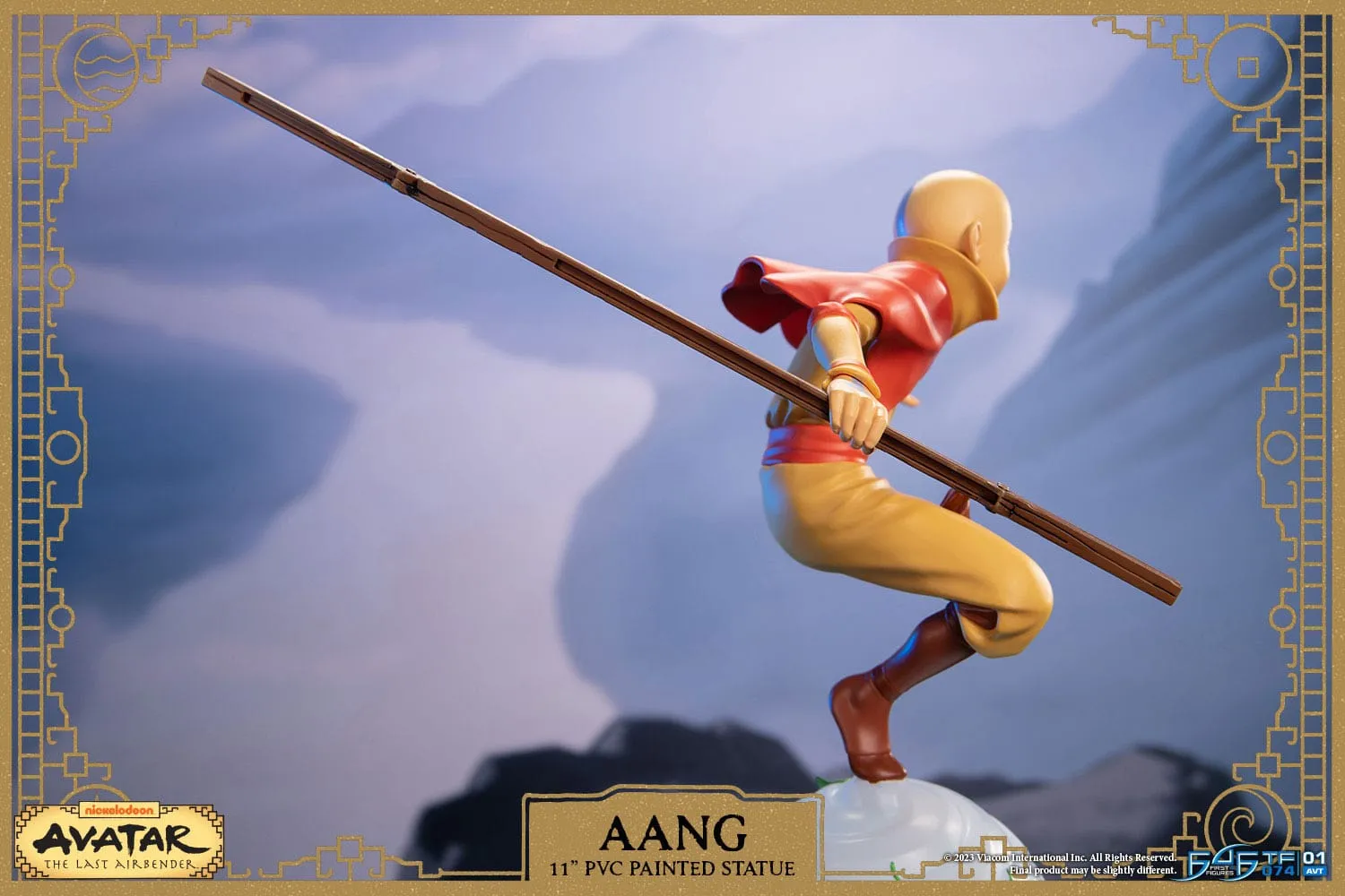 First 4 Figures Avatar The Last Airbender Aang Standard Edition PVC Statue