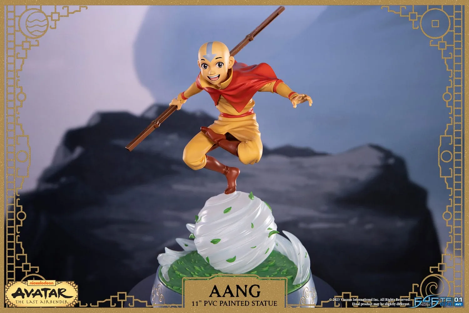 First 4 Figures Avatar The Last Airbender Aang Standard Edition PVC Statue