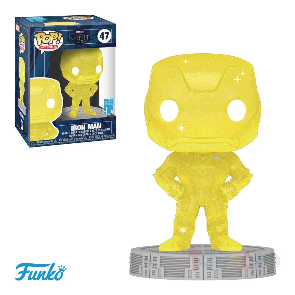 Funko Pop! Art Series #47 - Marvel - The Infinity Saga: Endgame - Iron Man Vinyl Figure with Protective Hard Case (57617) LOW STOCK