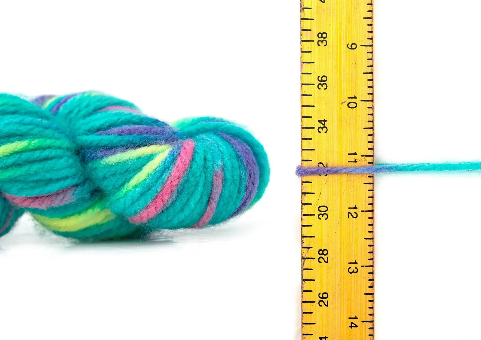 GAL Motu Multi Thick Chunky Wool Hand Knitting Yarn (Princess Sea-Green) (Hanks-200gms)