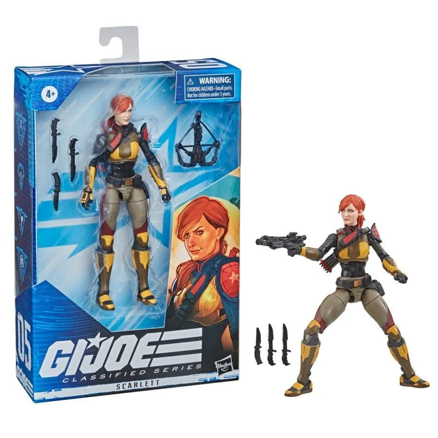 G.I. Joe Classified Series 6 Inch Action Figure | Scarlett Variant