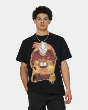 Goat Crew X Avatar: Aang Fire Vintage T-Shirt Washed Black