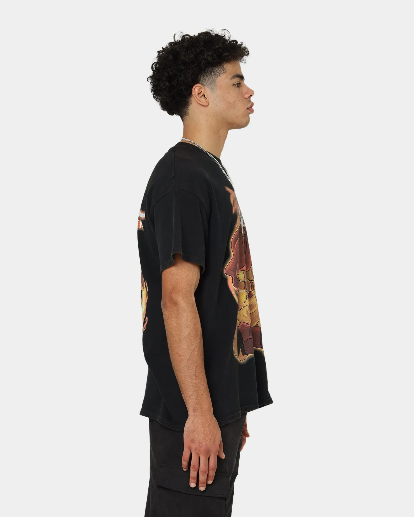 Goat Crew X Avatar: Aang Fire Vintage T-Shirt Washed Black