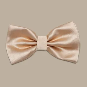 Gold Satin Bowtie