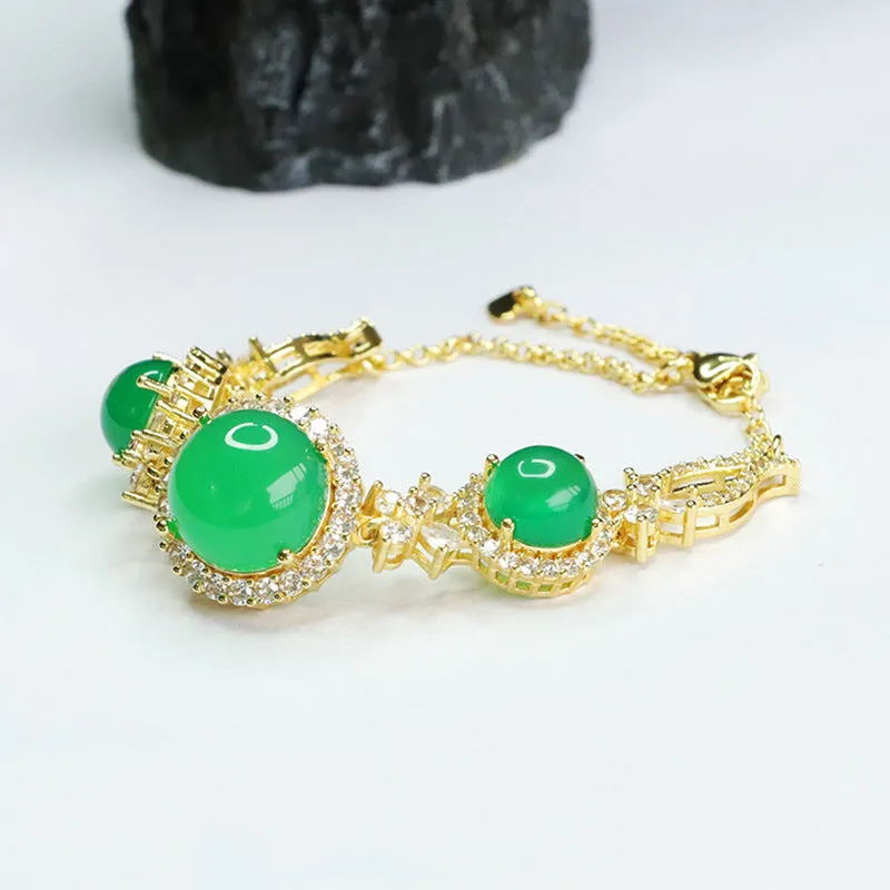 Golden Chalcedony Emperor Bracelet