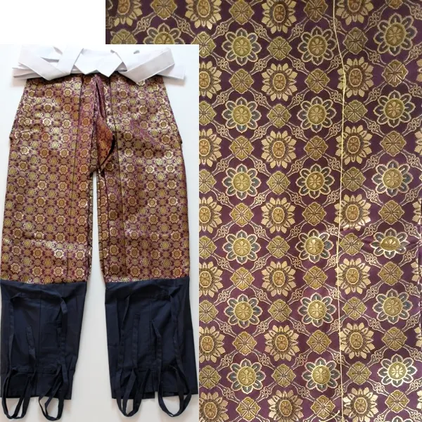 HAKAMA Warlord Brocade Pants C