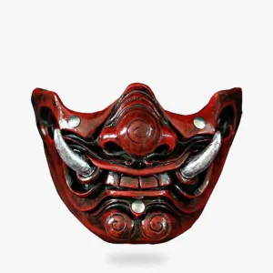 Half Samurai Mask