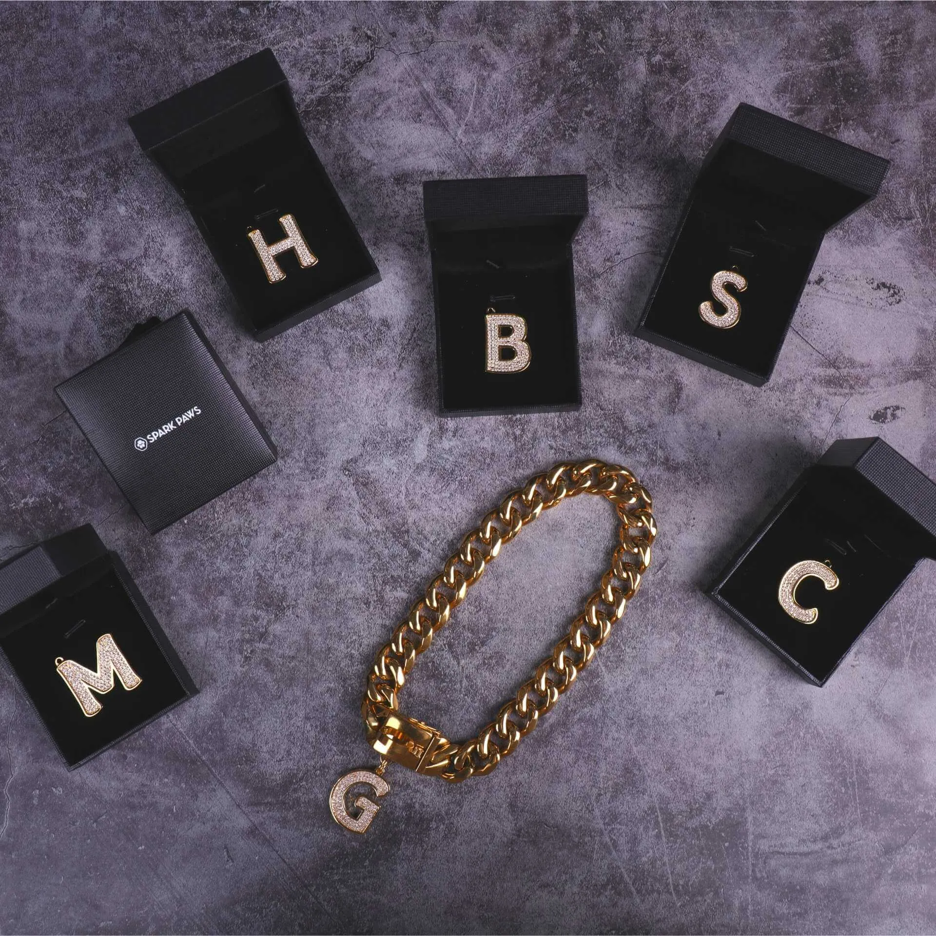 Initial Letter Jewelry Tag - C