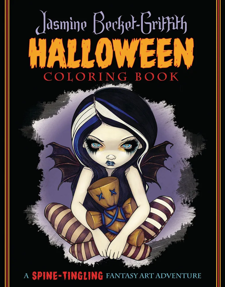 Jasmine Becket-Griffith Halloween, Coloring Book