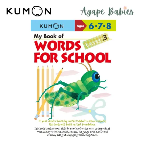 Kumon Words For School Level 3