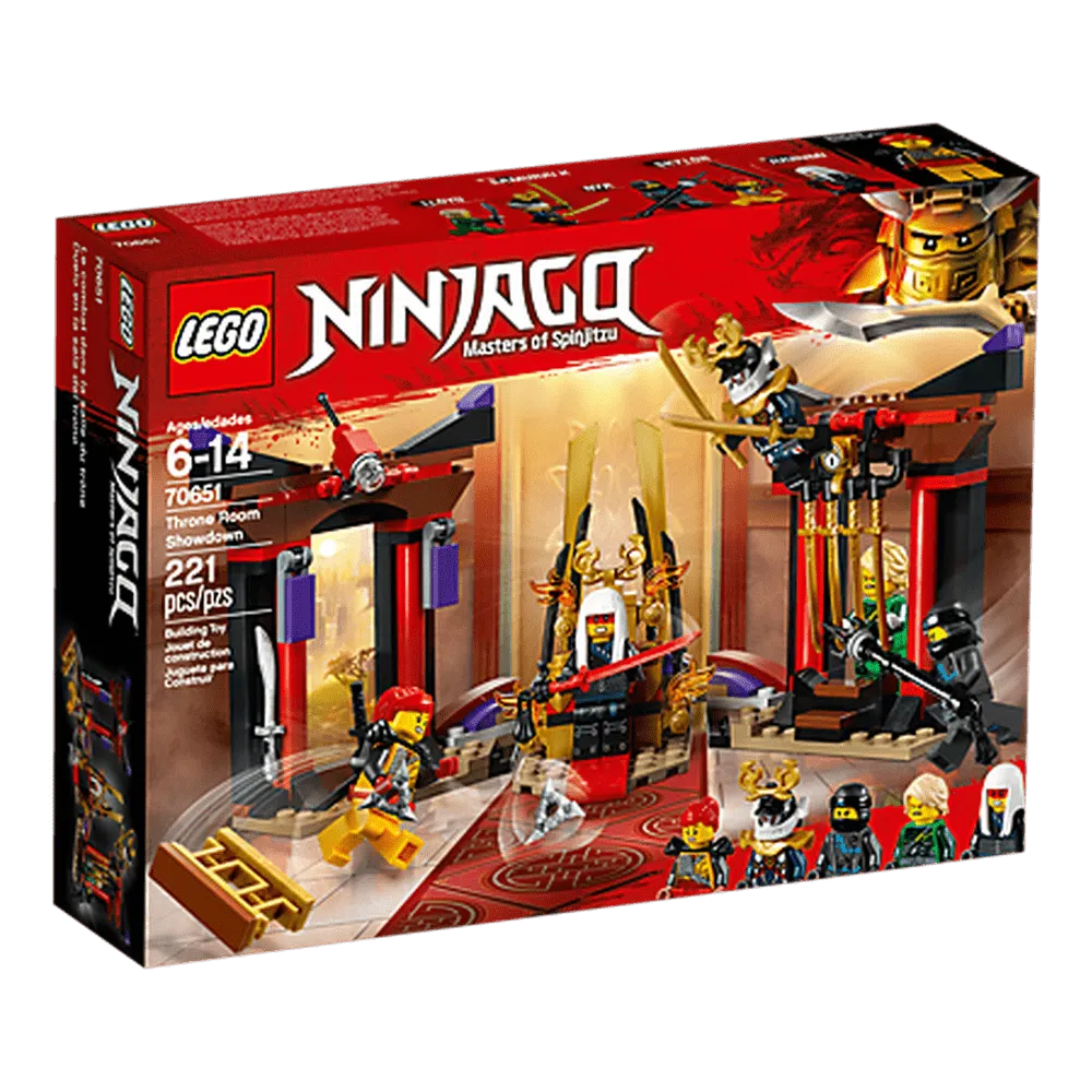 LEGO Ninjago Throne Room Showdown 70651