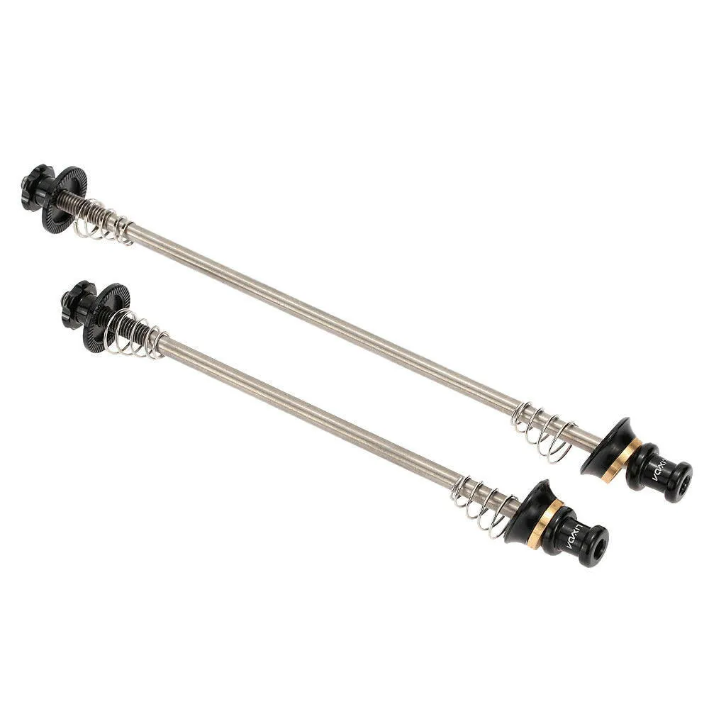 Lixada 2Pcs Ultralight Bicycle Skewers Quick Release Titanium Axle QR Skewer