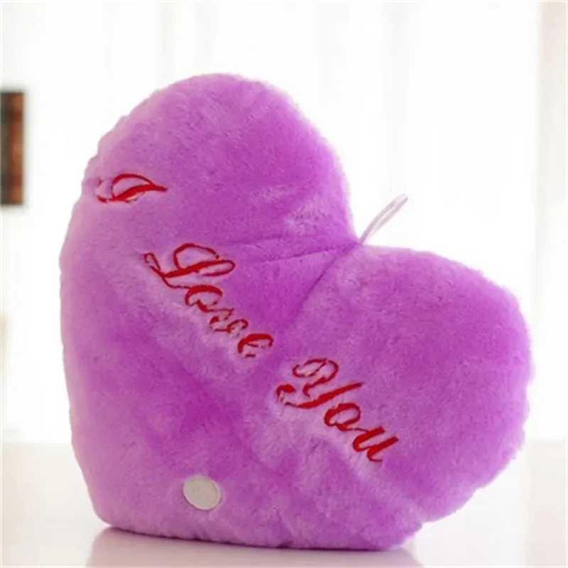 Luminous Pillow Heart Cushion