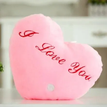 Luminous Pillow Heart Cushion