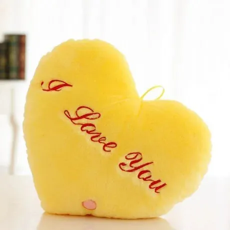 Luminous Pillow Heart Cushion