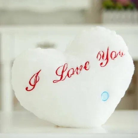 Luminous Pillow Heart Cushion