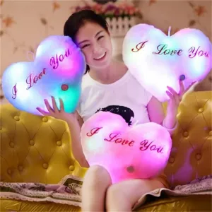 Luminous Pillow Heart Cushion