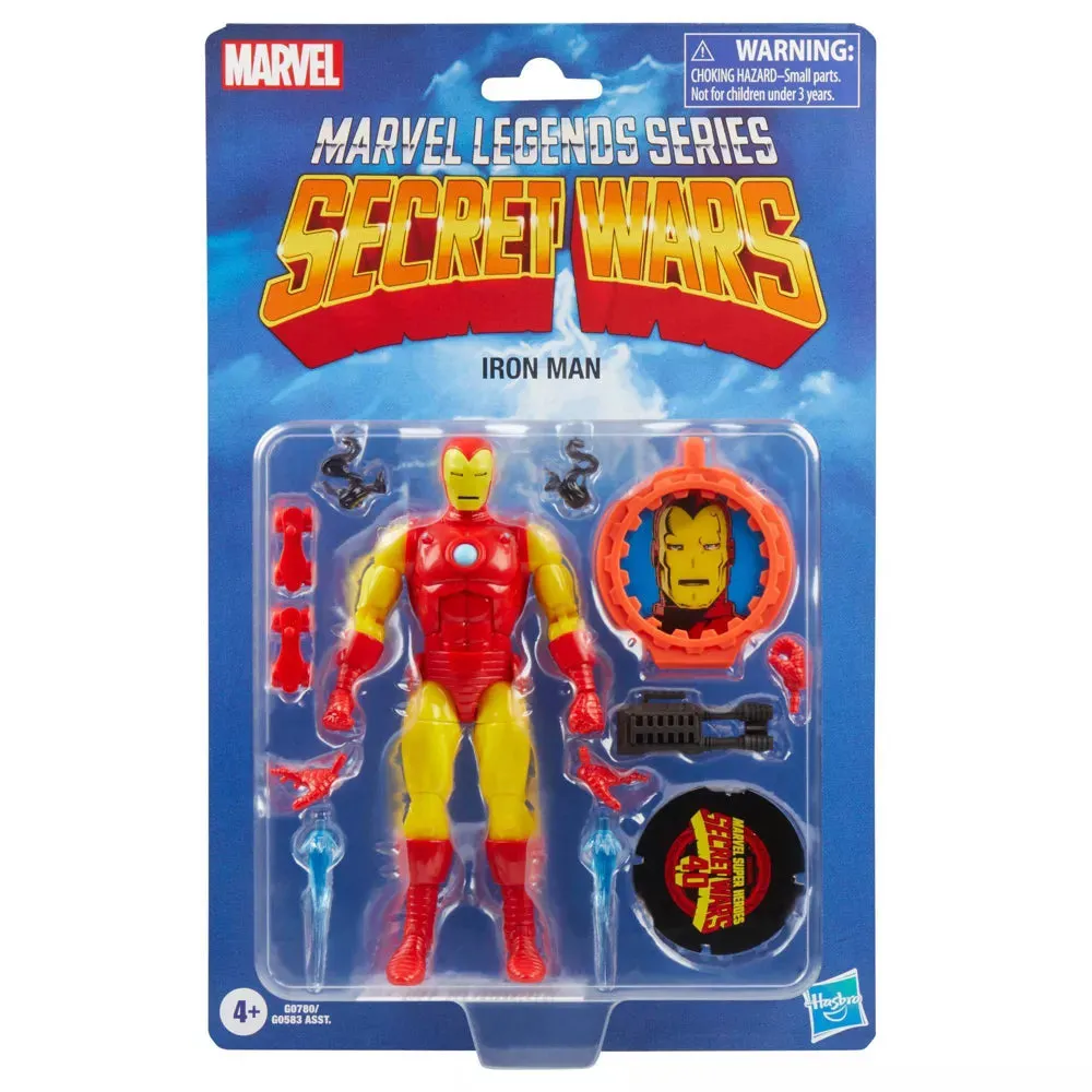 Marvel Legends Secret War Retro Iron Man Action Figure