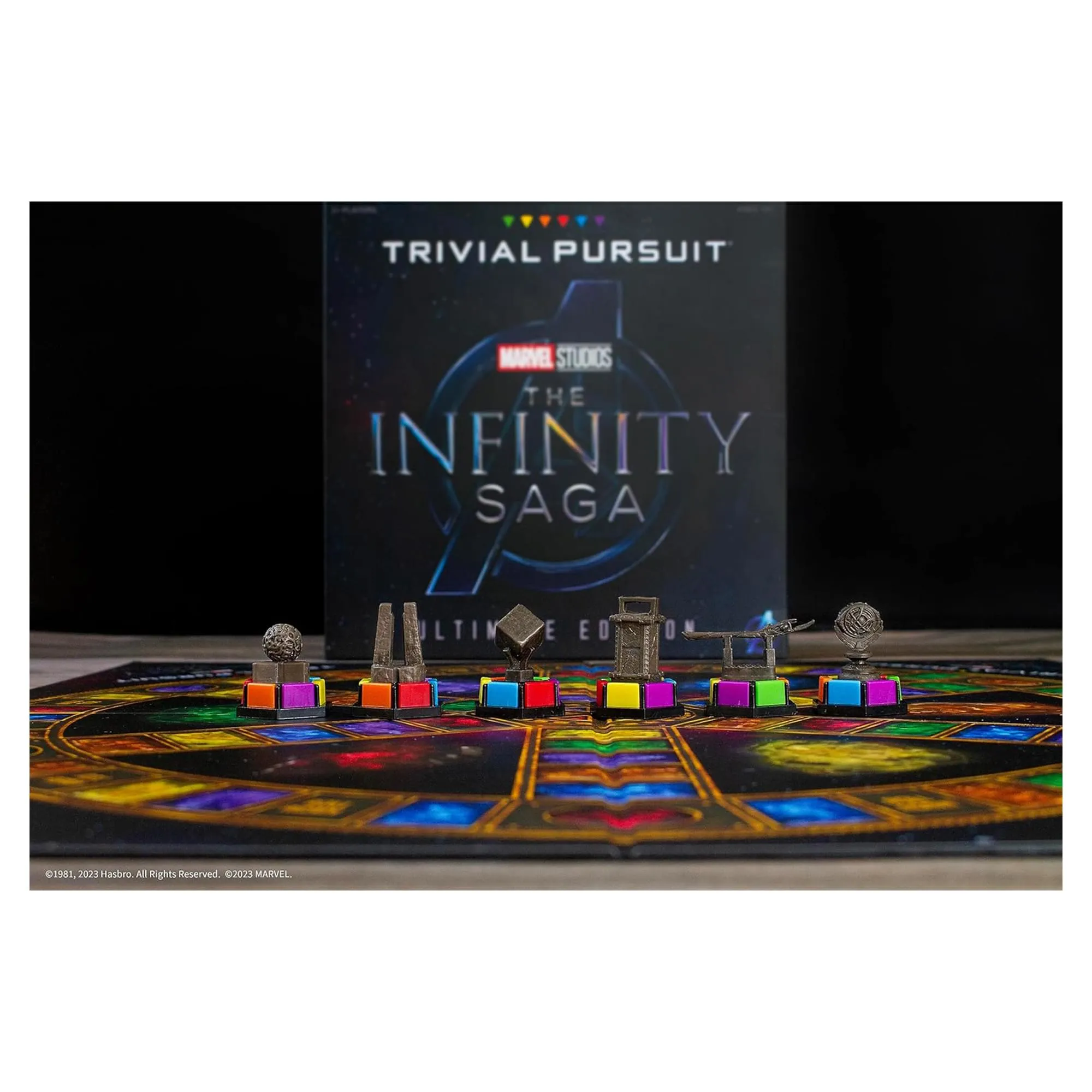 Marvel The Infinity Saga Trivial Pursuit Board Game