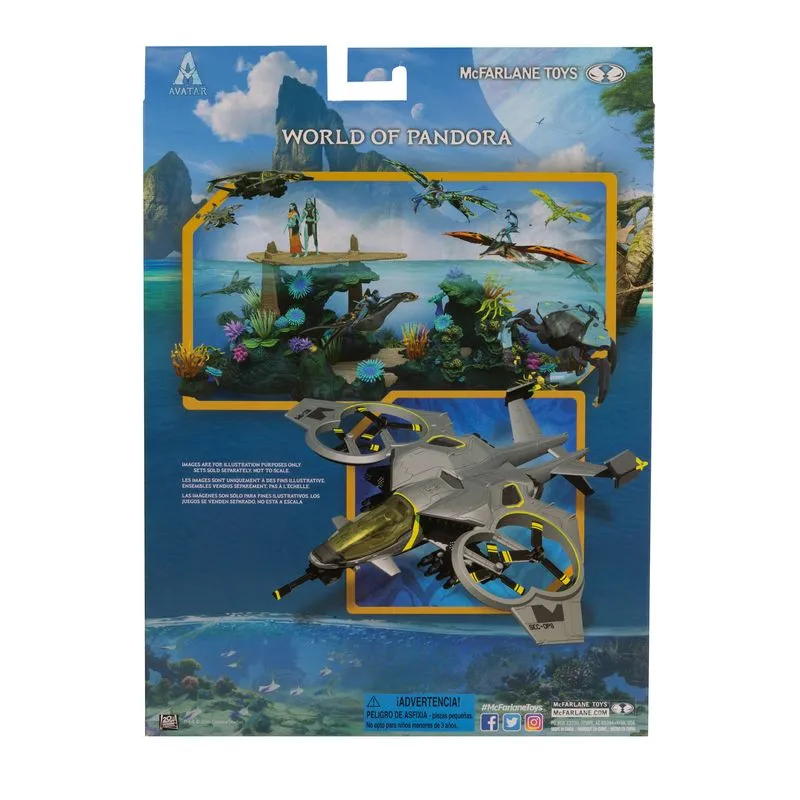 Mcfarlane Toys Avatar Large Deluxe Vehicle Rda Seawasp