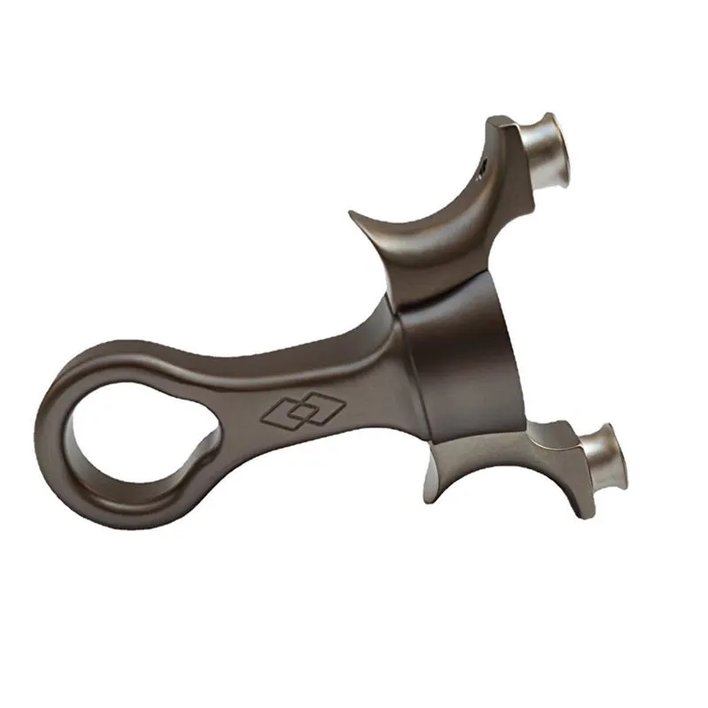 Mini  Detachable  Tie  Free  Titanium  Alloy  Slingshot