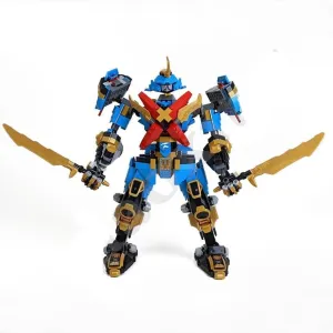 MOC NON  Classic Movie Series Hot Selling Mystery Samurai X Mecha Model MOC Modular and Mecha Action Character   Toy 71775