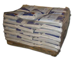 Pallet of 50x 20Kg Bags of White Rock Salt