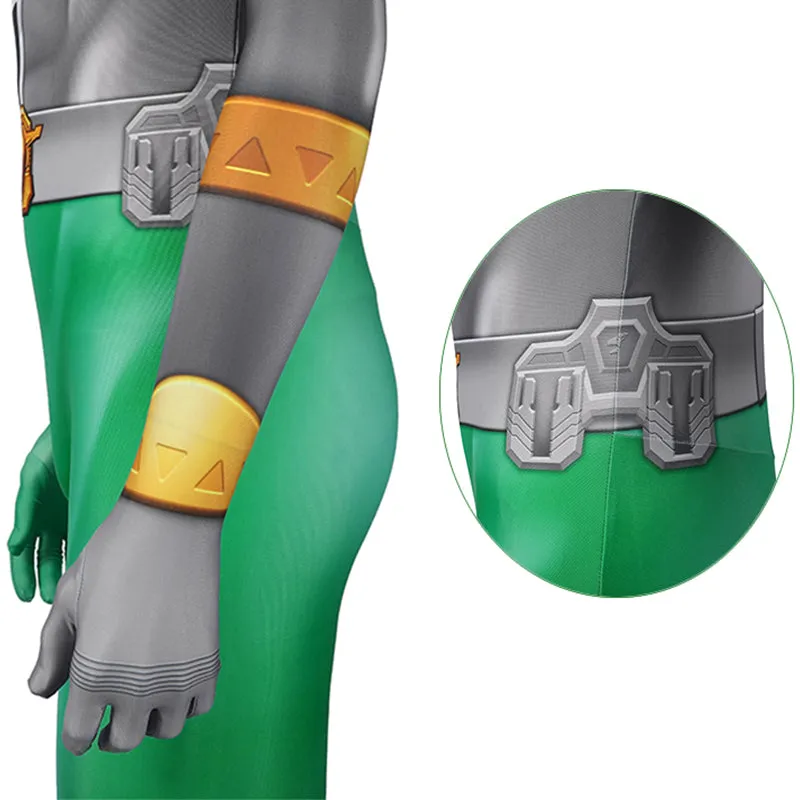 Power Rangers Green Costume Kishiryu Sentai Ryusoulger Ryusoul Green Cosplay Super Sentai Strongest Battle