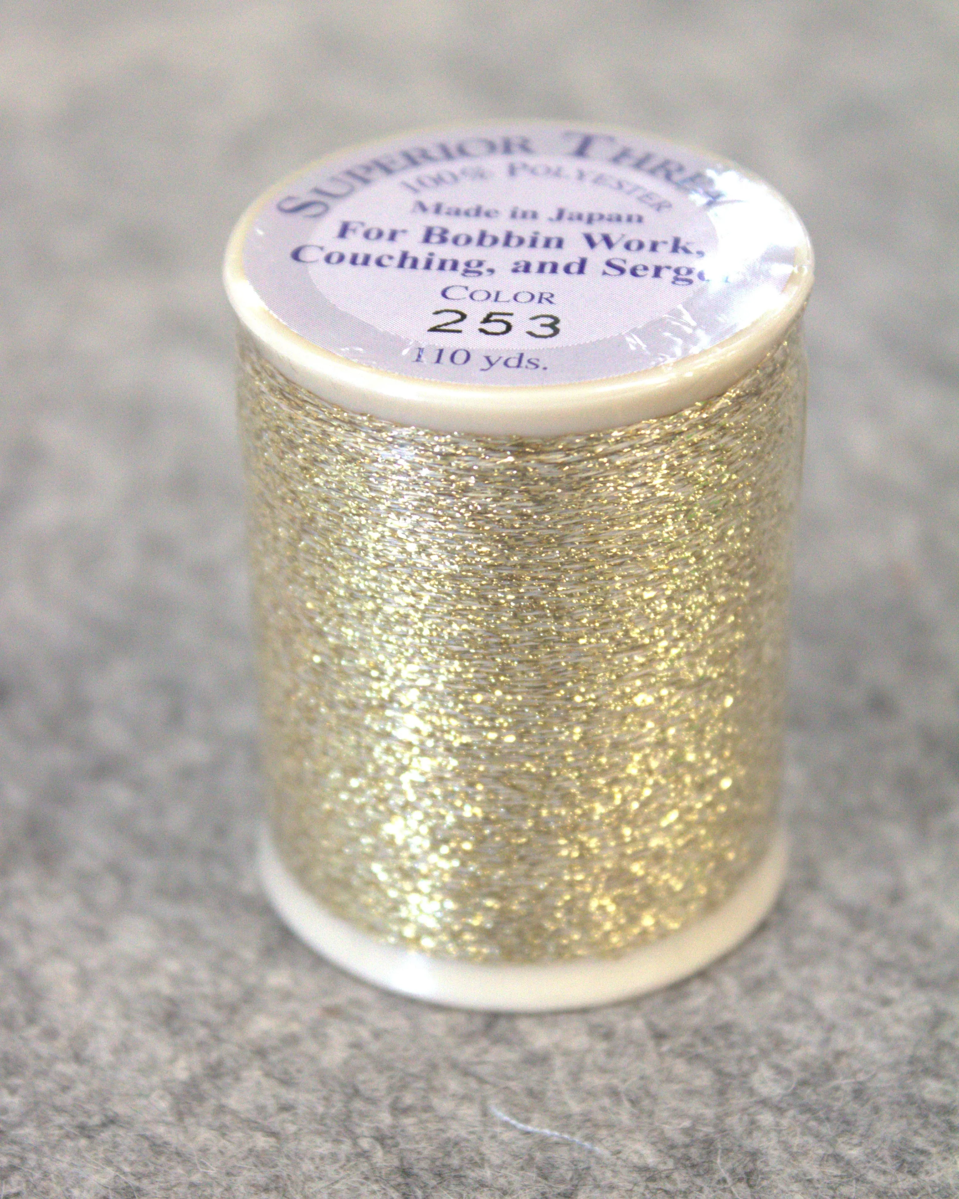 Razzle Dazzle 8wt. Polyester Thread- #253 Gold Crown